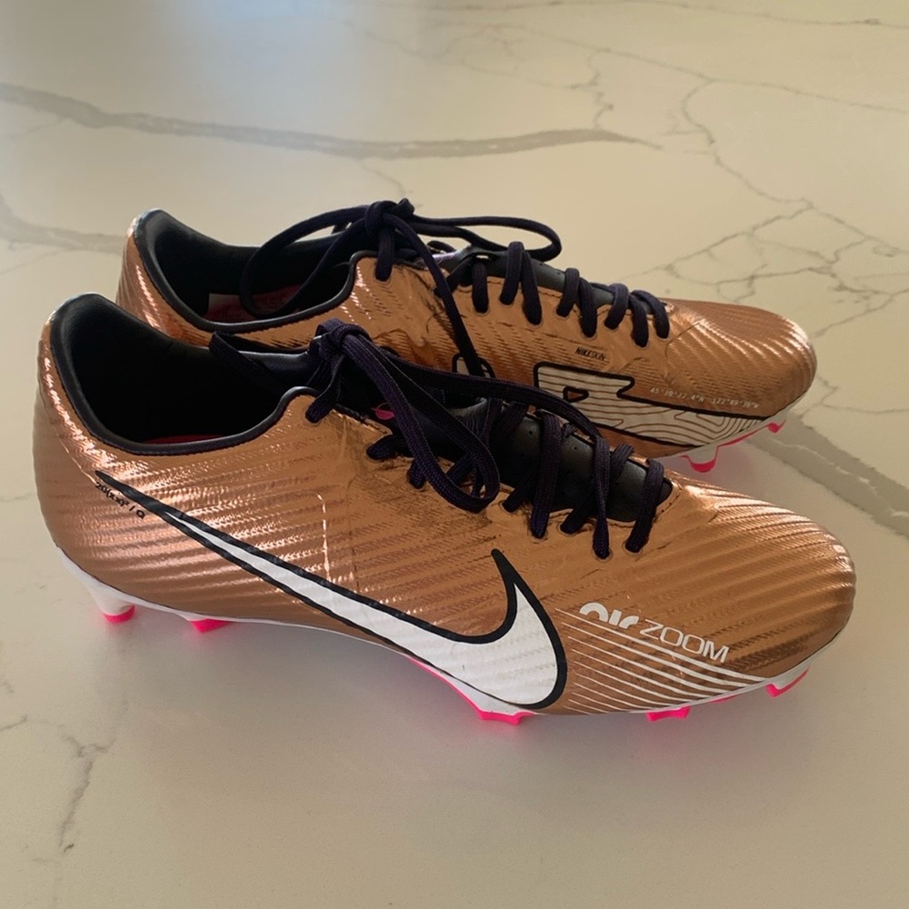 Nike Zoom Mercurial Vapor 15 Academy FG/MG copper Mbappé Junior cleats